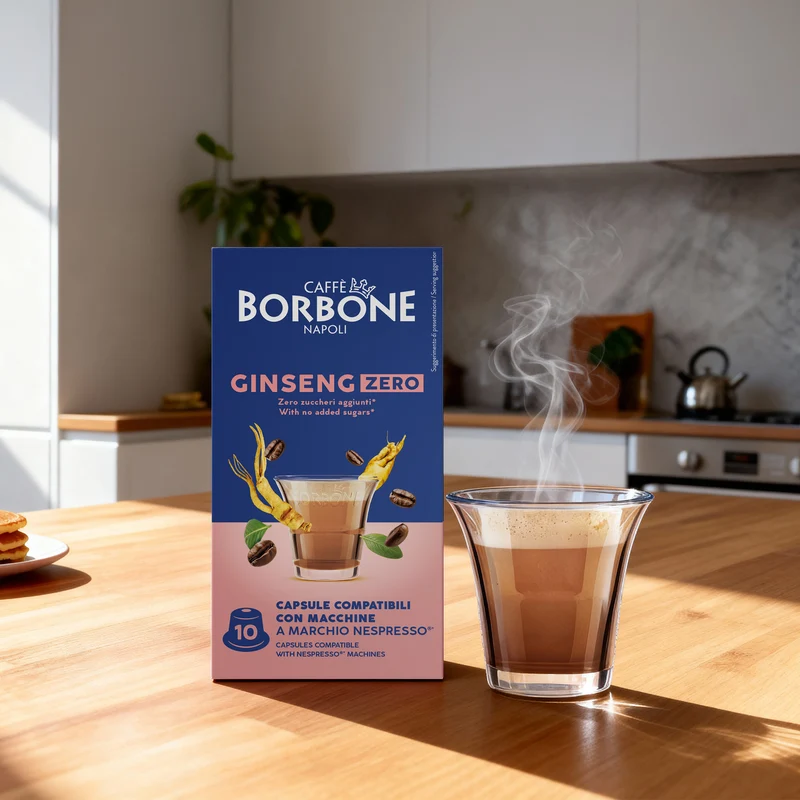 Borbone Caffè Ginseng ZERO Nespresso® kompatibel* - 10er Pack