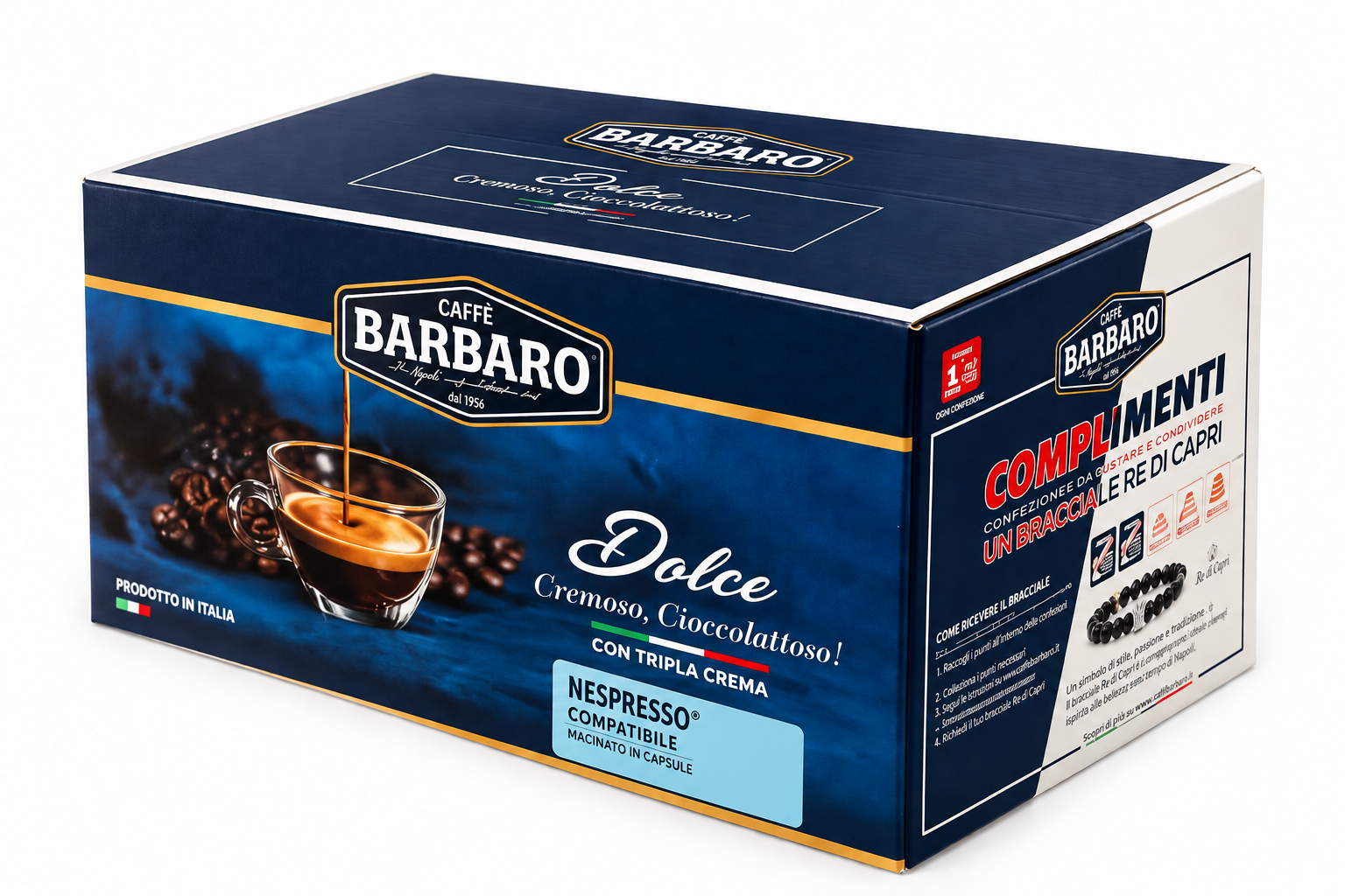 Caffè Barbaro Dek Nespresso® kompatibel* 100 Caffè Barbaro Dek Nespresso® kompatibel* 100
